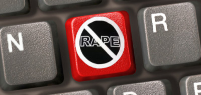 online rape threat